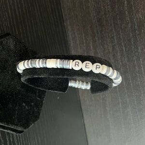 Handmade REP Clay Bead Stretch Bracelet